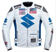 Suzuki motorcycle racing leather jackets 